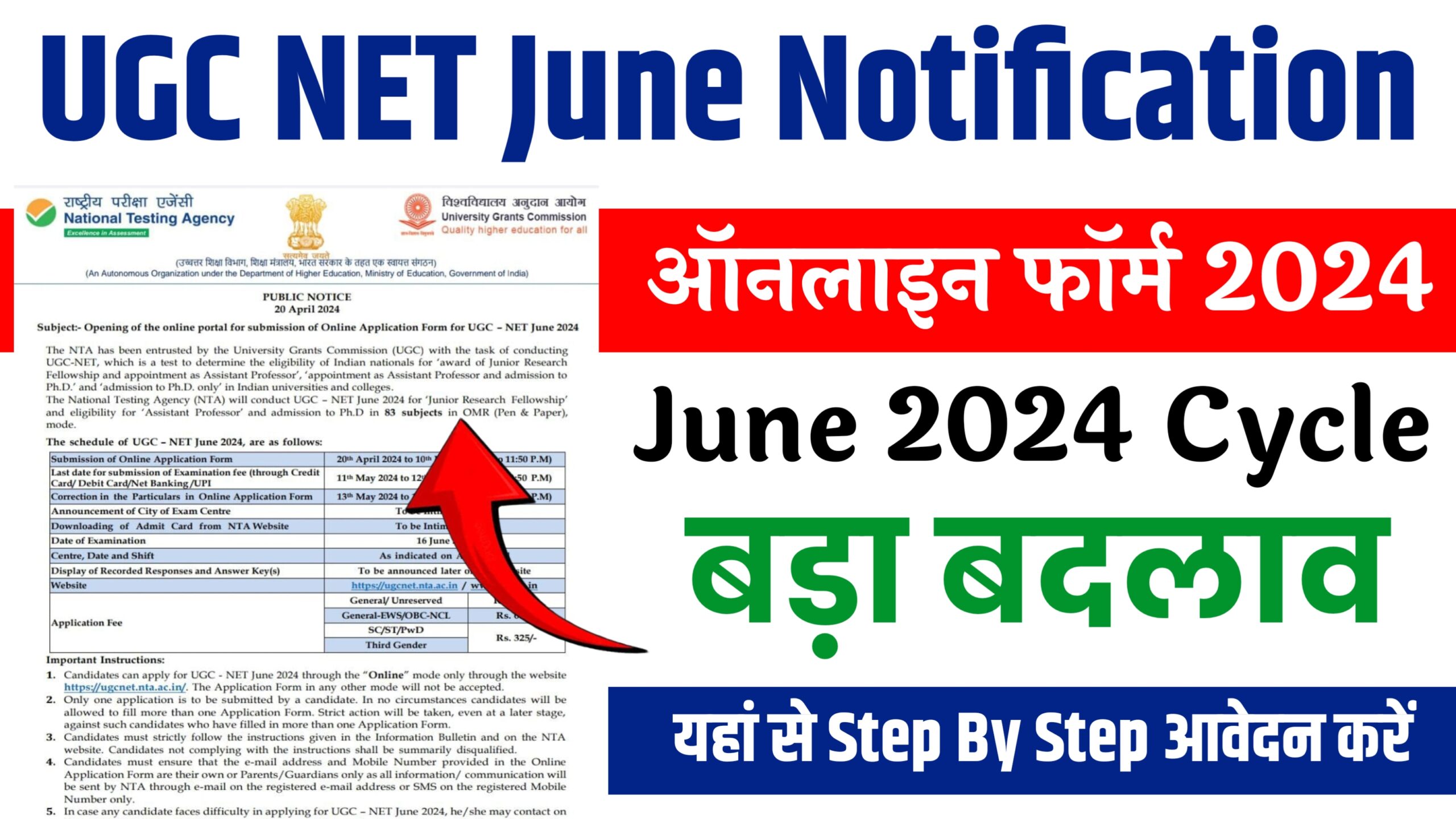 UGC NET June Notification